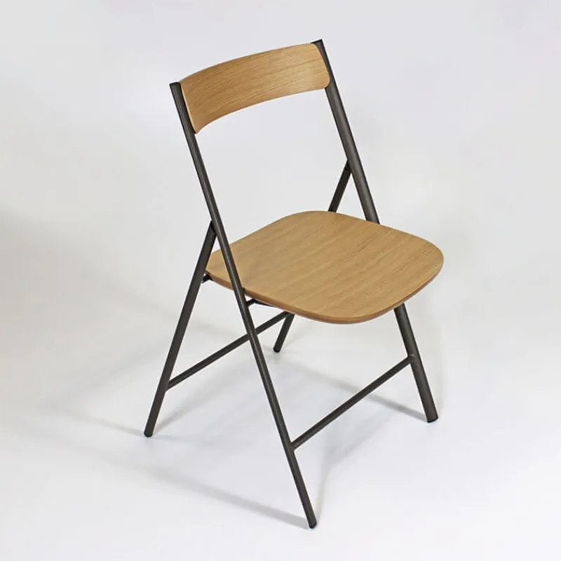 Altacom Jolie Wood Chaise d'appoint pliable en bois et métal> Chaise De Salle à Manger|Chaise De Cuisine