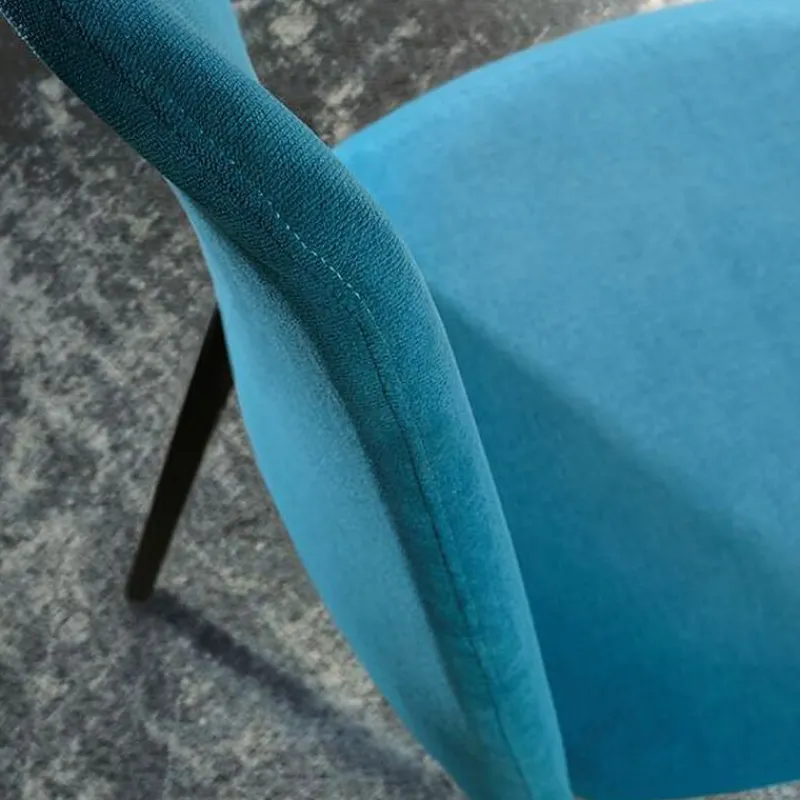 Europea Joy Chaise de salle à manger contemporaine en tissu et pieds en métal> Chaise De Salle à Manger