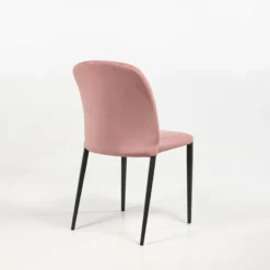Europea Julie Chaise en tissu italienne avec pieds en métal><noscript><img width=