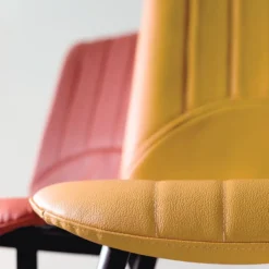 Europea Kansas Chaise italienne moderne avec pieds en métal><noscript><img width=