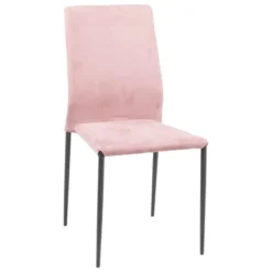 Ingenia casa Kendra Ingenia by Bontempi® Chaise moderne en tissu aspect nubuck et métal> Chaise De Salle à Manger