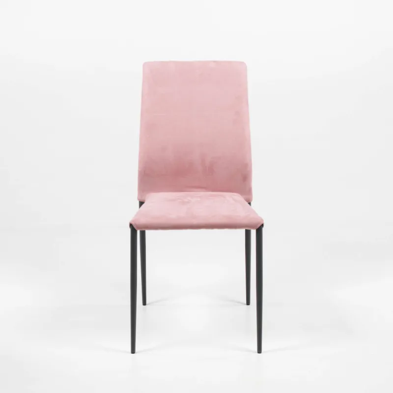 Ingenia casa Kendra Ingenia by Bontempi® Chaise moderne en tissu aspect nubuck et métal> Chaise De Salle à Manger