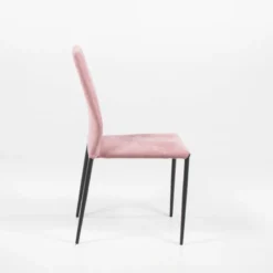 Ingenia casa Kendra Ingenia by Bontempi® Chaise moderne en tissu aspect nubuck et métal><noscript><img width=