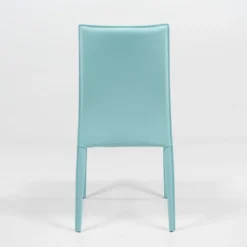 Airnova Kesha Chaise contemporaine en croûte de cuir><noscript><img width=