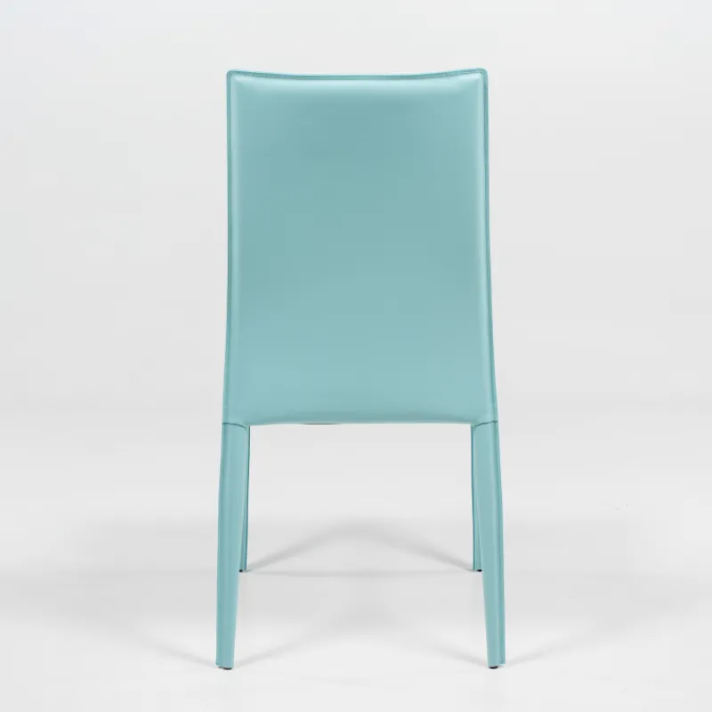 Airnova Kesha Chaise contemporaine en croûte de cuir> Chaise De Salle à Manger