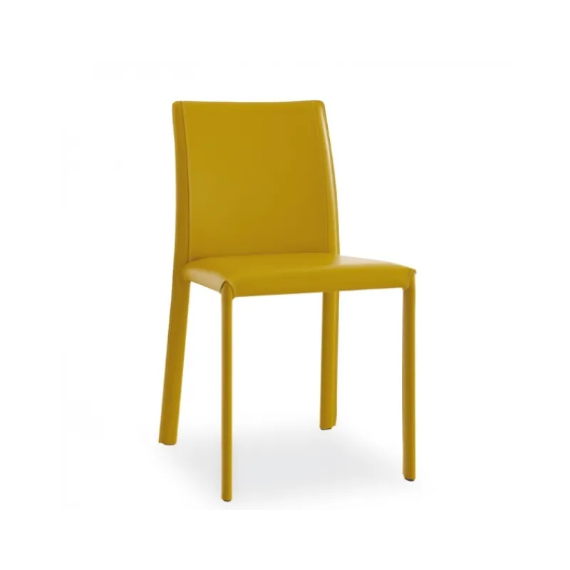 Airnova Kiris Chaise en croûte de cuir italienne> Chaise De Cuisine