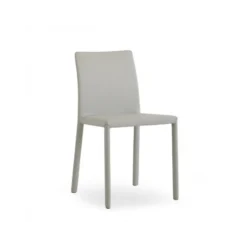 Airnova Kiris Chaise en croûte de cuir italienne><noscript><img width=