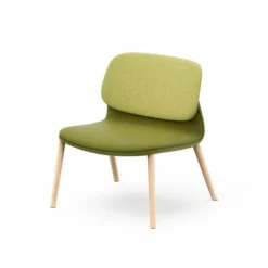 Sokoa Klik Chauffeuse confortable en tissu pieds bois made in France> Fauteuil De Salon