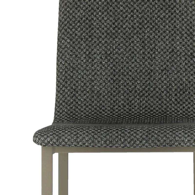 Mobliberica Koko ® Tabouret de bar dossier haut en tissu> Tabouret De Bar (assise +/- 80 Cm)