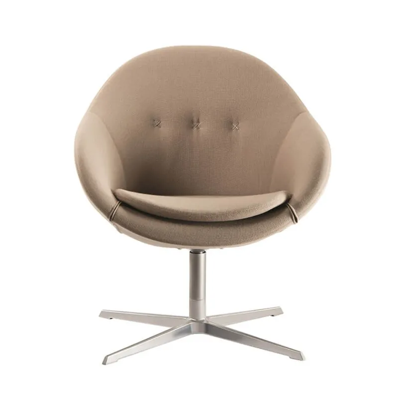 Varier Kokon club ® Fauteuil pivotant confortable en tissu design> Fauteuil De Salon