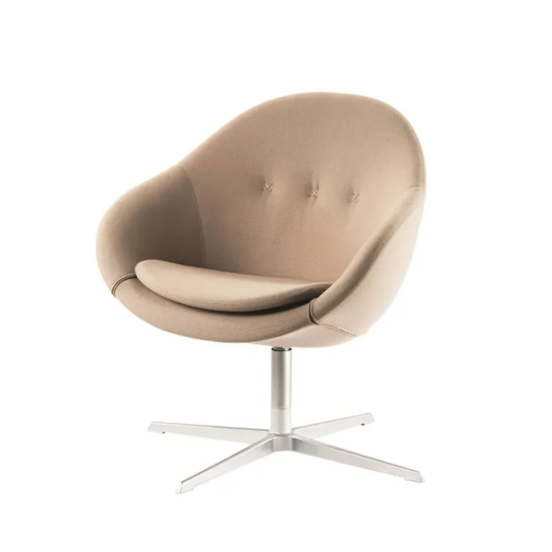 Varier Kokon club ® Fauteuil pivotant confortable en tissu design> Fauteuil De Salon
