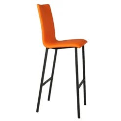 Mobliberica Koko Tabouret snack ® rembourré dossier haut en simili><noscript><img width=