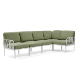 Komodo Canapé modulable d'extérieur 5 places><noscript><img width=