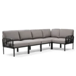 Komodo Canapé modulable d'extérieur 5 places><noscript><img width=