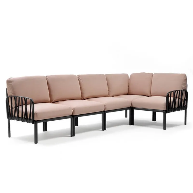 Komodo Canapé modulable d'extérieur 5 places> Fauteuil De Jardin