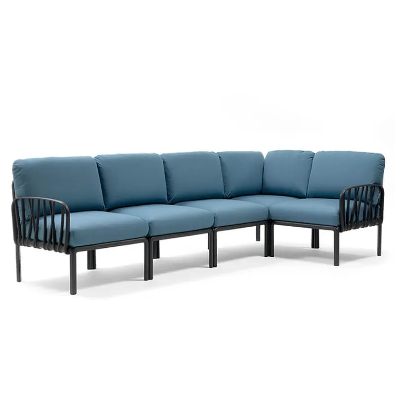 Komodo Canapé modulable d'extérieur 5 places> Fauteuil De Jardin
