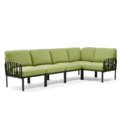 Komodo Canapé modulable d'extérieur 5 places><noscript><img width=