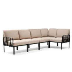 Komodo Canapé modulable d'extérieur 5 places><noscript><img width=