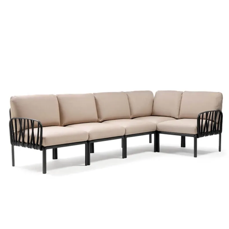 Komodo Canapé modulable d'extérieur 5 places> Fauteuil De Jardin