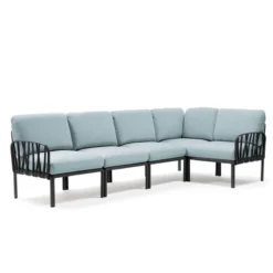 Komodo Canapé modulable d'extérieur 5 places><noscript><img width=