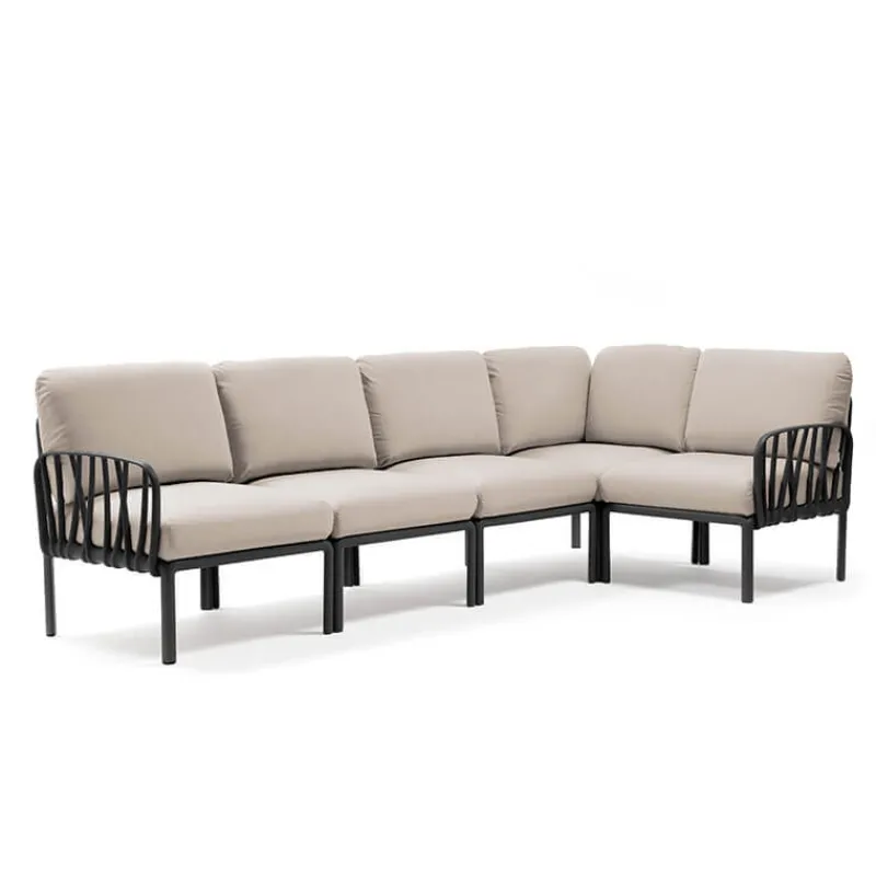 Komodo Canapé modulable d'extérieur 5 places> Fauteuil De Jardin
