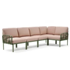Komodo Canapé modulable d'extérieur 5 places><noscript><img width=