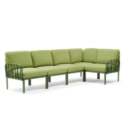 Komodo Canapé modulable d'extérieur 5 places><noscript><img width=