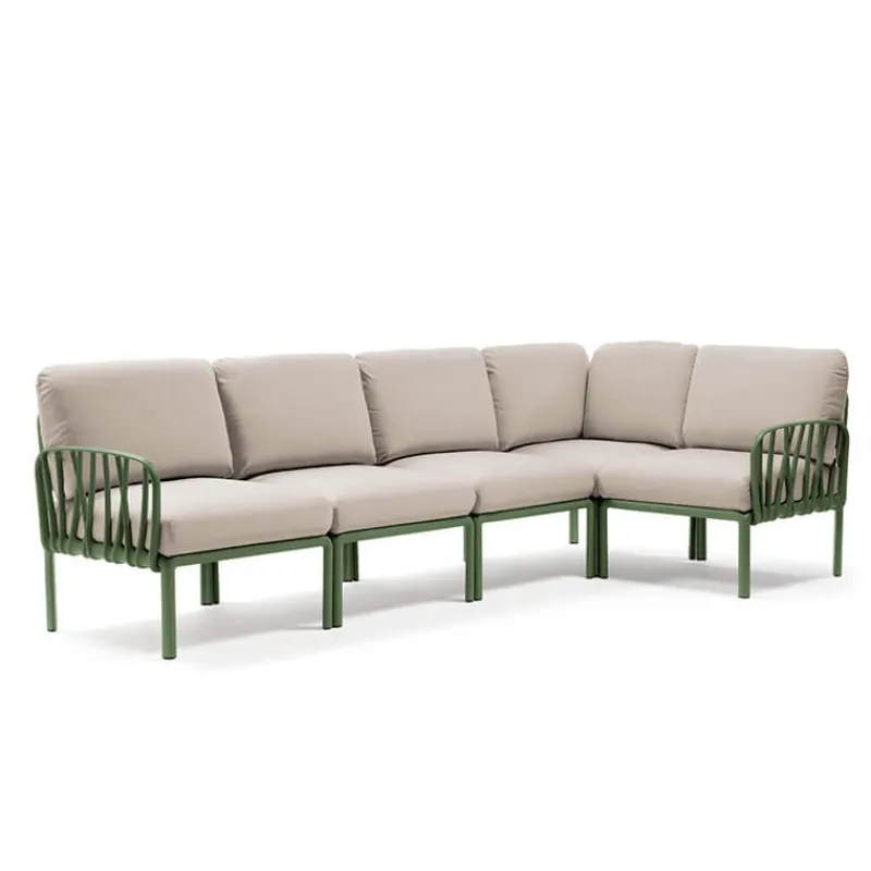 Komodo Canapé modulable d'extérieur 5 places> Fauteuil De Jardin