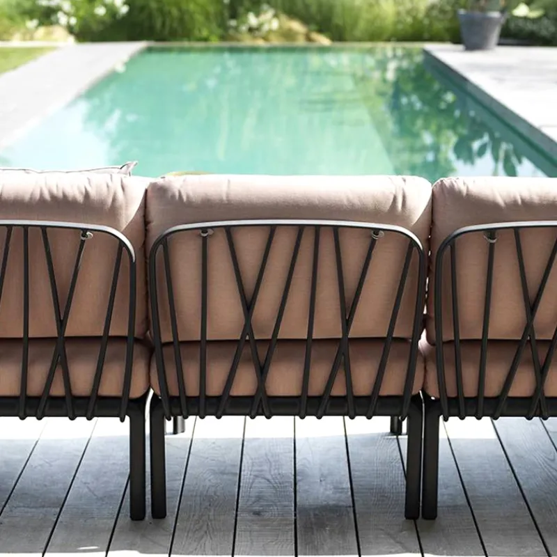 Komodo Canapé modulable d'extérieur 5 places> Fauteuil De Jardin