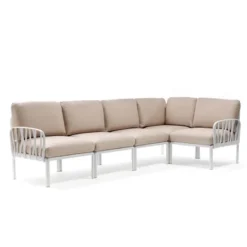Komodo Canapé modulable d'extérieur 5 places><noscript><img width=