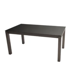Cancio Kyoto Table moderne rectangulaire en céramique et métal> Table De Salle à Manger