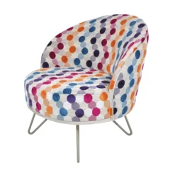 Paget Léa Fauteuil lounge design art déco avec pieds épingle fabrication française><noscript><img width=