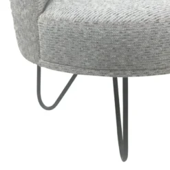 Paget Léa Fauteuil lounge design art déco avec pieds épingle fabrication française><noscript><img width=