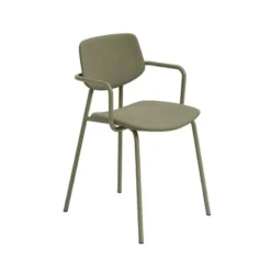 Perfecta Lago Chaise avec accoudoirs vintage rembourrée en simili> Chaise De Cuisine|Chaise De Salle à Manger