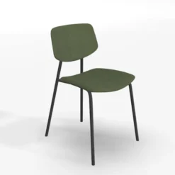 Perfecta Lago Chaise vintage en tissu et structure métal> Chaise De Salle à Manger|Chaise Salon