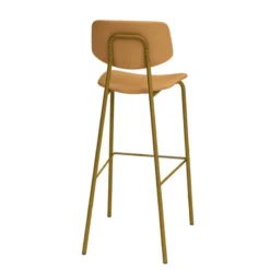 Perfecta Lago Tabouret de bar style vintage rembourré en simili><noscript><img width=