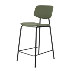 Perfecta Lago Tabouret snack vintage rembourré en simili fabriqué en Belgique><noscript><img width=