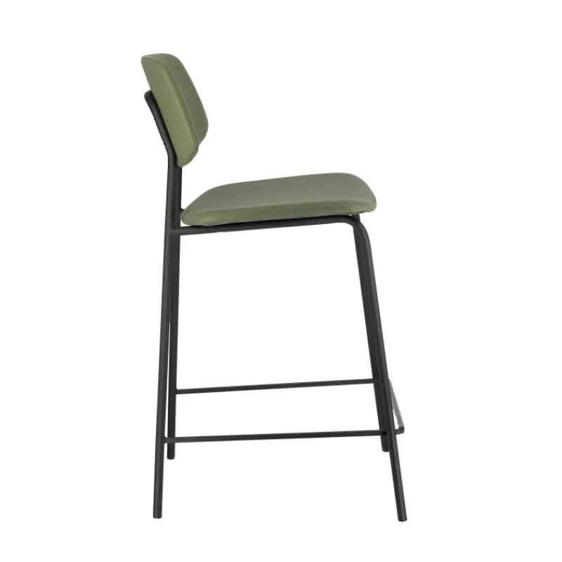 Perfecta Lago Tabouret snack vintage rembourré en simili fabriqué en Belgique> Tabouret Snack (assise +/- 65 Cm)|Tabouret De Bar (assise +/- 80 Cm)