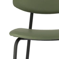 Perfecta Lago Tabouret snack vintage rembourré en simili fabriqué en Belgique><noscript><img width=