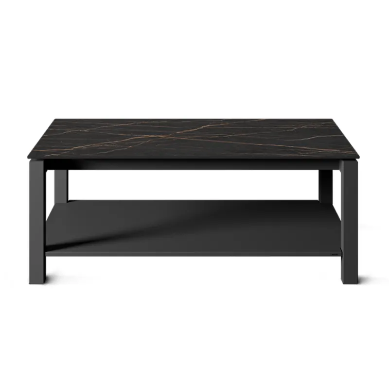 Cancio Lakera mini Table basse tendance en dekton et en acier> Table De Salon
