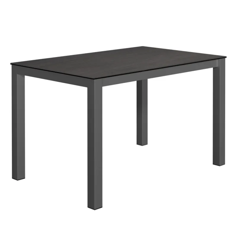 Cancio Lakera Table snack en Dekton rectangulaire avec pieds en métal> Table De Cuisine