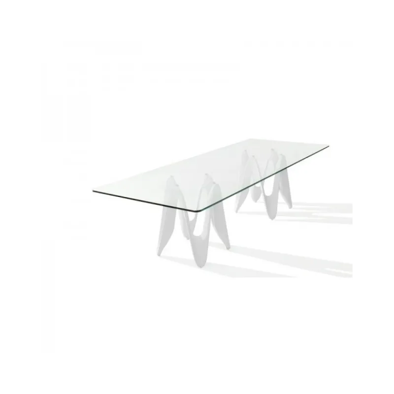 Sovet Italia Lambda Sovet® Table de salle à manger design en verre 320 x 120 cm> Table De Salle à Manger