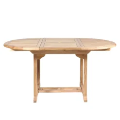 Medicis LandryTable de jardin ovale en teck extensible> Table De Jardin