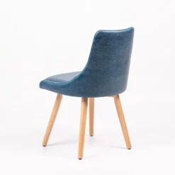 Sessio Lars Chaise confortable avec pieds en bois><noscript><img width=