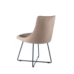 Sessio Lars Chaise design en tissu et pieds filaires en métal><noscript><img width=