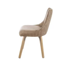 Sessio Lars line Chaise matelassée avec pieds en bois massif><noscript><img width=