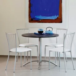Perfecta Laser Table ronde de cuisine en stratifié> Table De Cuisine