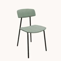 Perfecta Lazio Chaise en tissu de style rétro fabriquée en Belgique><noscript><img width=