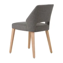 Mobitec Lena ® Chaise ajourée en tissu et pieds bois style moderne><noscript><img width=