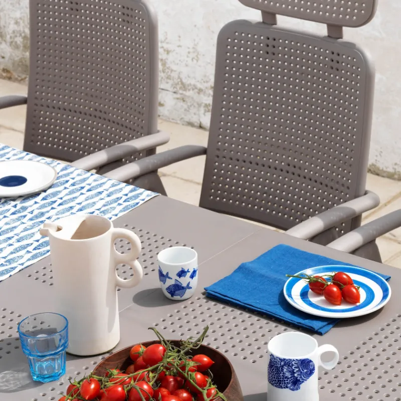 Libeccio Table de jardin extensible en polypropylène et aluminium> Table De Jardin